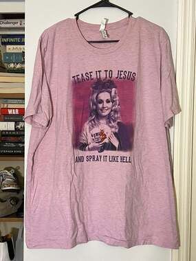 Bella+Canvas Dolly Parton 2XL Graphic T-Shirt